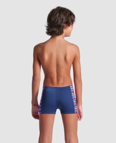 BOY'S ARENA RACING STRIPE SWIM SHORT/NAVY-NAVY MULTI ERKEK ÇOCUK MAYOSU