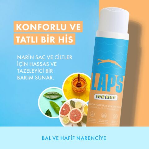LAPS ÇOCUK YÜZÜCÜLER İÇİN ŞAMPUAN