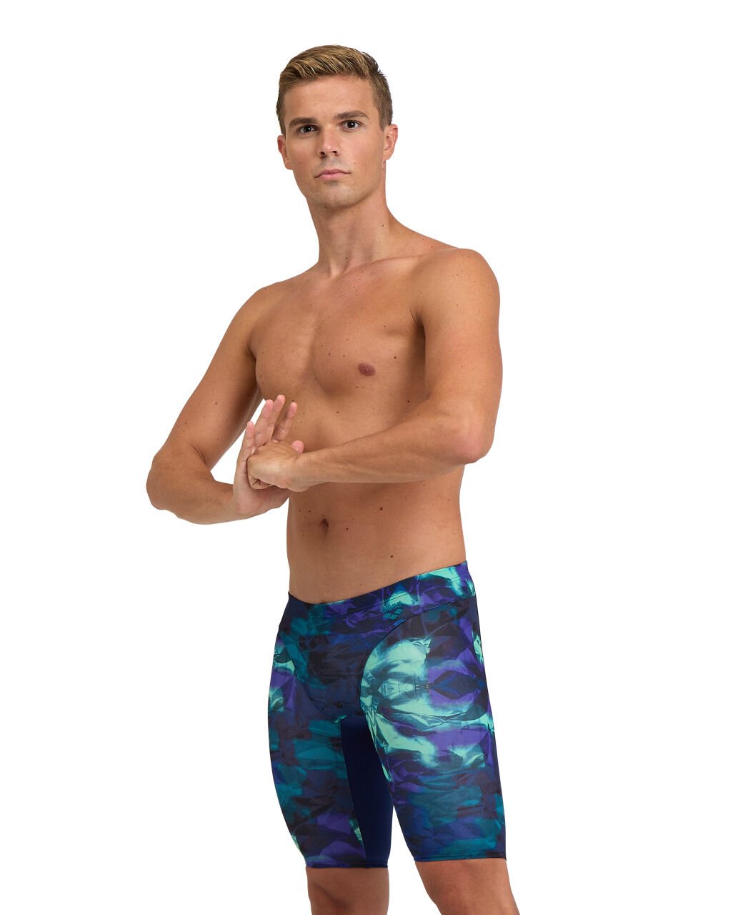 MENS ARENA HERO CAMO SWIM JAMMER ERKEK YÜZÜCÜ MAYOSU / NAVY