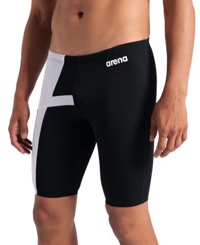 MENS ARENA DIAMOND SWIM JAMMER / BLACK-WHITE ERKEK MAYOSU