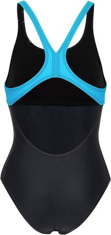 W BRILLIANCE SWIM PRO BACK KADIN YÜZÜCÜ MAYOSU /BLACK-TURQUOISE