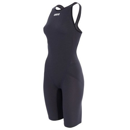 W CARBON FLEX  KADIN YARIŞ MAYOSU / DARK GREY BLACK