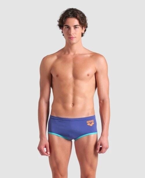 MEN'S ARENA ONE LOW WAIST SHORT BIG LOGO/ FUTURE DUSK-WATER ERKEK MAYOSU