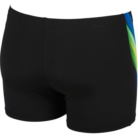 M IRIDISCENT SHORT ERKEK YÜZÜCÜ MAYOSU /BLACK-LILY YELLOW