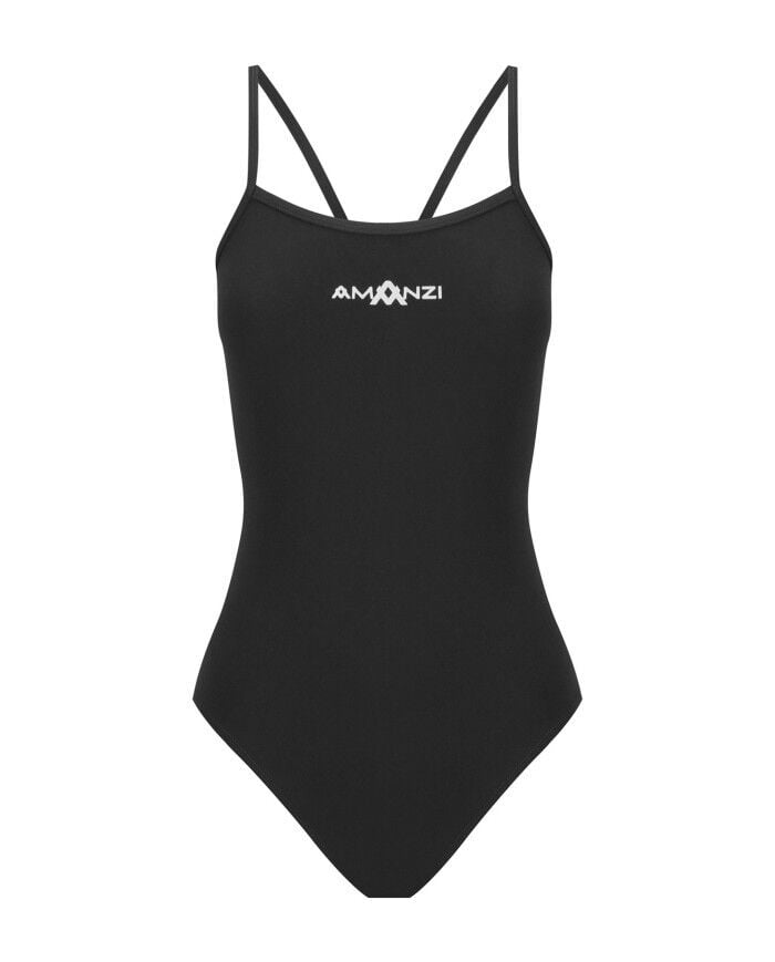 AMANZI KIZ ÇOCUK MAYOSU / JET SIYAH