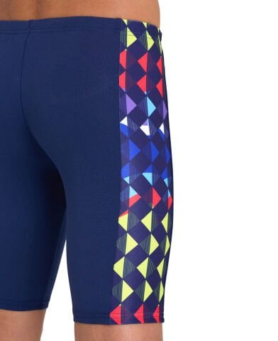 BOYS ARENA CARNIVAL SWIM JAMMER ERKEK ÇOCUK YÜZÜCÜ MAYOSU /NAVY MULTI