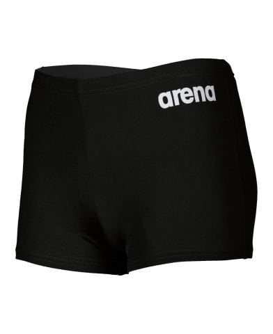 BOY'S TEAM SWIM SHORT SOLID/BLACK ERKEK ÇOCUK ŞORT MAYO