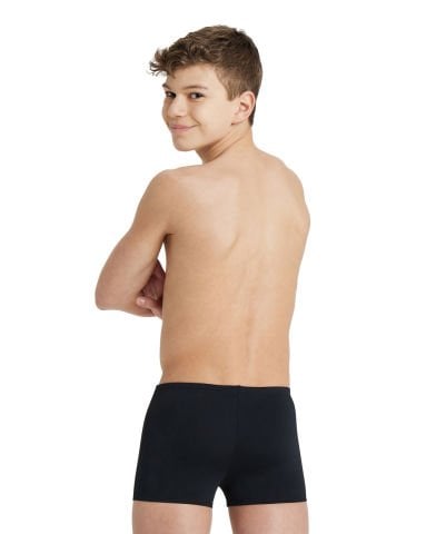 BOY'S TEAM SWIM SHORT SOLID/BLACK ERKEK ÇOCUK ŞORT MAYO