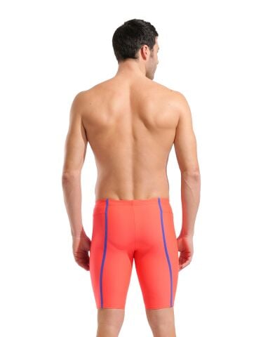 M ARENA SOLID SWIM JAMMER SUNSET-NEON BLUE erkek mayosu