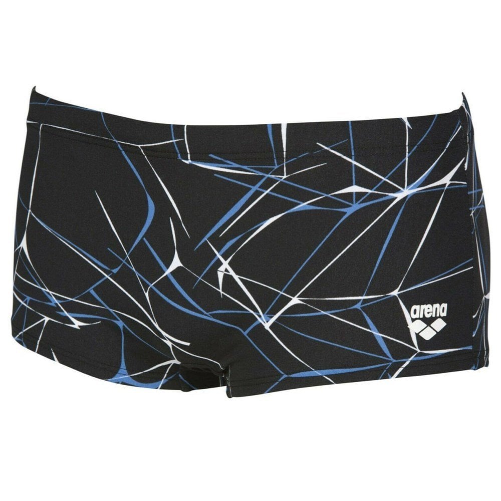 M WATER LOW WAIST SHORT ERKEK YÜZÜCÜ MAYOSU /  BLACK GREY F 95 (UK 38)