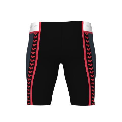 MEN'S ARENA ICONS SWIM JAMMER PANEL/BLACK-ASPHALT-WHITE-BRIGHT ORANGEERKEK MAYOSU