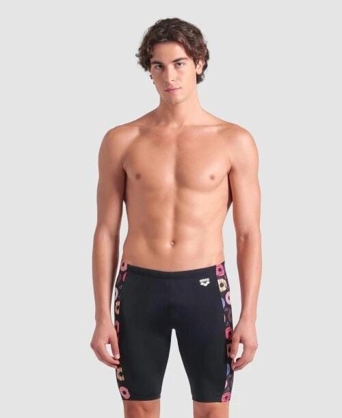 MENS ARENA DONUTS SWIM JAMMER FUNNY PRINTS Erkek Mayosu