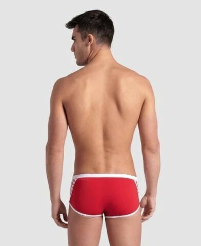 MEN'S ARENA ICONS SWIM LOW WAIST SHORT SOLID/RED ERKEK MAYOSU