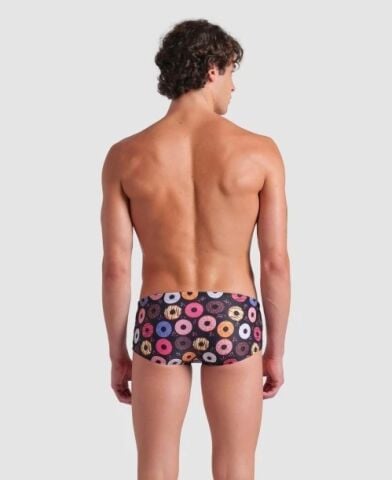 MENS ARENA DONUTS LOW WAIST SHORT FUNNY PRINTS Erkek Mayosu