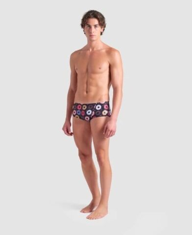MENS ARENA DONUTS LOW WAIST SHORT FUNNY PRINTS Erkek Mayosu