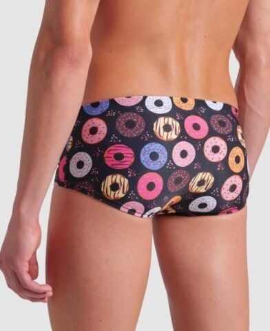 MENS ARENA DONUTS LOW WAIST SHORT FUNNY PRINTS Erkek Mayosu
