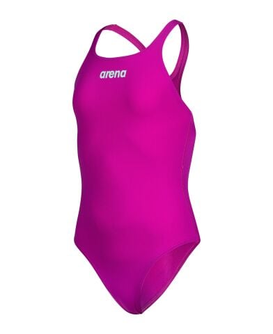 Arena Girls Team Swimsuit Swim pro Solid Fuşya Kız Çocuk Mayosu