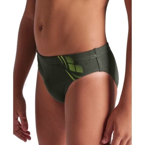 BOY'S ARENA POSEIDONIA SWIM BRIEFS/DARK SAGE ERKEK ÇOCUK MAYOSU