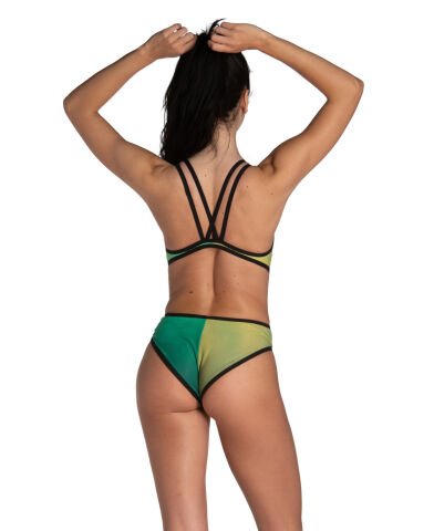 WOMEN'S ARENA ONE DOUBLE CROSS BACK / WATER DROP PRINT