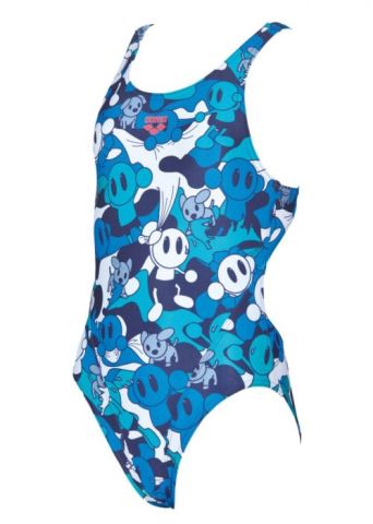 G CAMO KUN JR SWIM TECH JR KIZ ÇOCUK YÜZÜCÜ MAYOSU/ NAVY