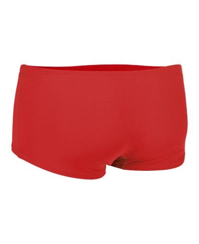 MEN'S TEAM SWIM LOW WAIST SHORT SOLID/RED (F50/4-5 yaş, F55/6-7, F60/8-9 yaşa uygundur)