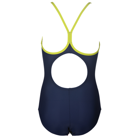 G CANDY JR ONE PIECE KIZ ÇOCUK YÜZÜCÜ MAYOSU / NAVY SOFT GREEN