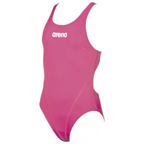 G SOLID SWIM TECH JR L KIZ ÇOCUK YÜZÜCÜ MAYOSU FRESIA ROSE/WHITE