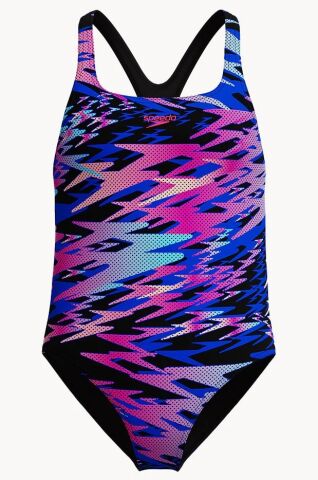 Speedo Hyperboom Allover Medalist One Piece - Anth