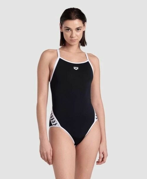 WOMEN'S ARENA ICONS SUPER FLY BACK SOLID/BLACK-WHITE