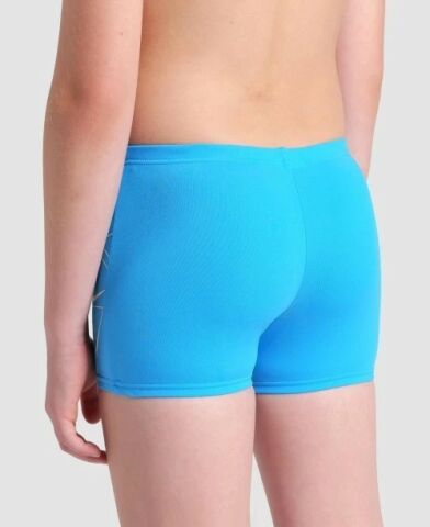 BOY'S ARENA LOSANGE GRAPHIC SWIM SHORT/TURQUOISE