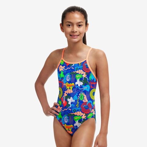 FUNKITA DIAMONDBACK BLUES BABY KIZ ÇOCUK MAYOSU