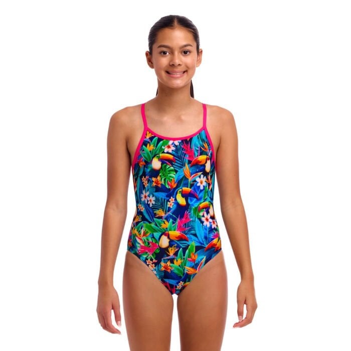 FUNKITA DIAMONDBACK BIRDIE WORDIE KIZ ÇOCUK MAYOSU