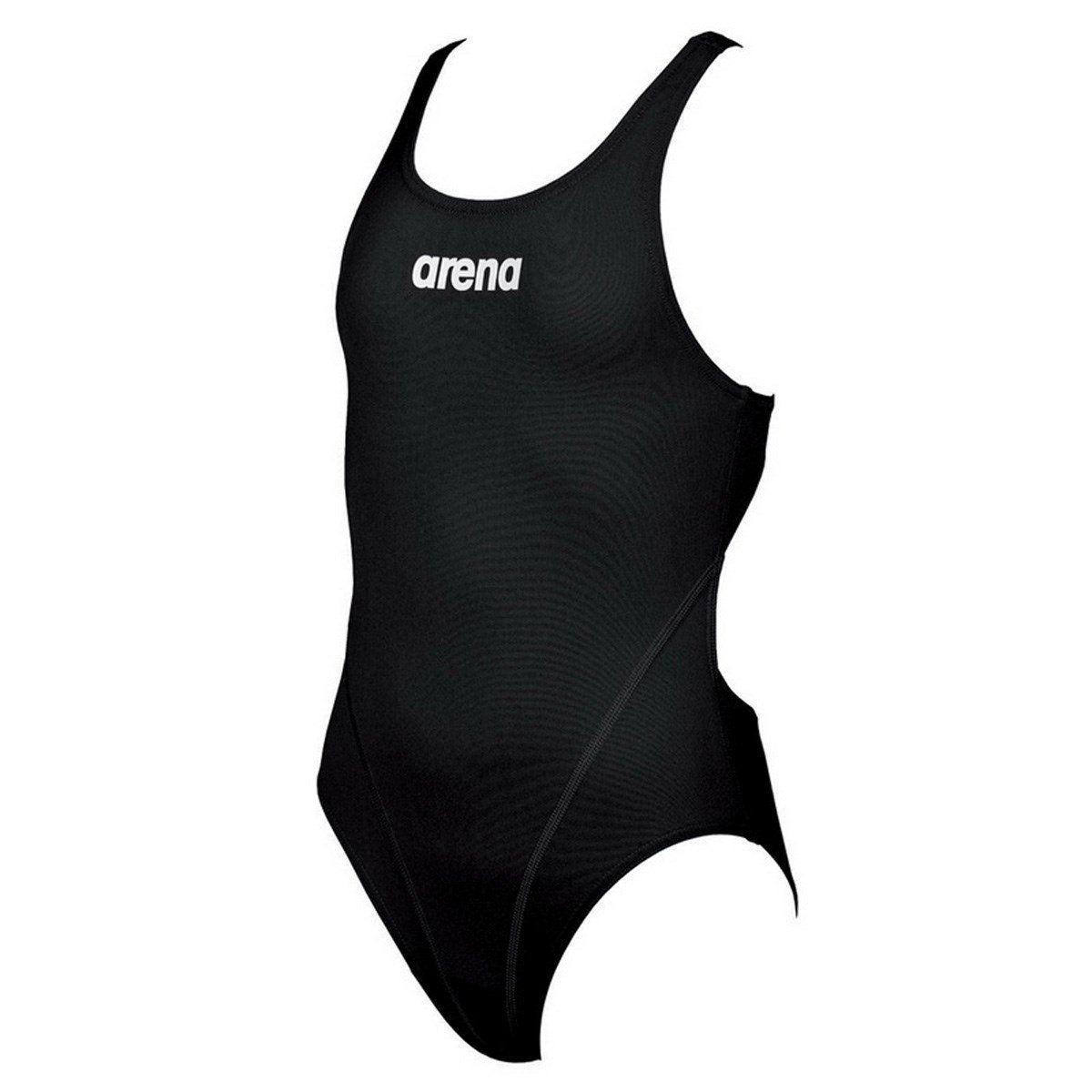 G SOLID SWIM TECH JR KIZ ÇOCUK YÜZÜCÜ MAYOSU /  BLACK