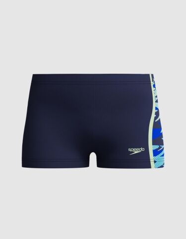 Speedo Hyperboom Panel Aquashorts - Peacoat/Sapphire erkek çocuk mayosu
