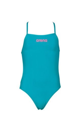 G SOLID LIGHTECH JR KIZ ÇOCUK YÜZÜCÜ MAYOSU  / PERSIAN GREEN-APHRODITE