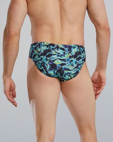 TYR Men's Brief - Energia/GREEN erkek slip mayo