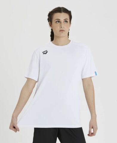 ARENA TEAM T-SHIRT SOLID/ WHITE