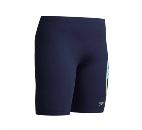 Speedo Boys HyperBoom Splice Jammer - Navy/Green