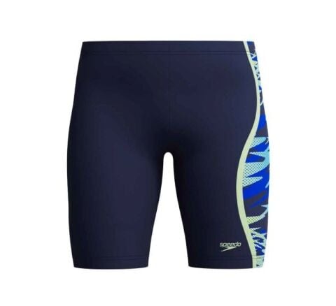 Speedo Boys HyperBoom Splice Jammer - Navy/Green
