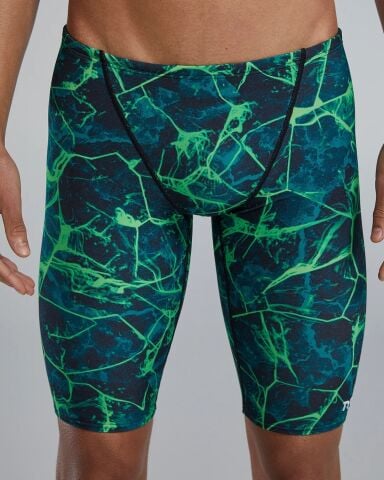 TYR Men's Jammer Swimsuit - Synapse/GREEN erkek mayosu