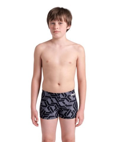BOYS ARENA ESCAPE SWIM SHORT/BLACK-TEAM BLACK ERKEK ÇOCUK MAYOSU
