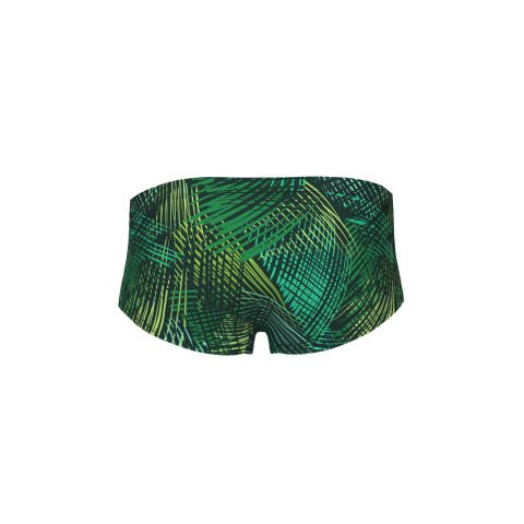 MENS ARENA ENERGY SWIM LOW WAIST SHORT/GREEN