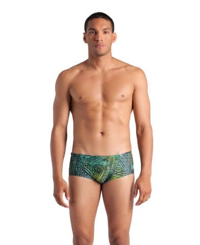 MENS ARENA ENERGY SWIM LOW WAIST SHORT/GREEN