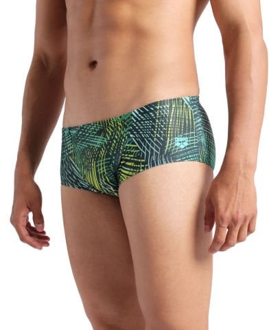 MENS ARENA ENERGY SWIM LOW WAIST SHORT/GREEN