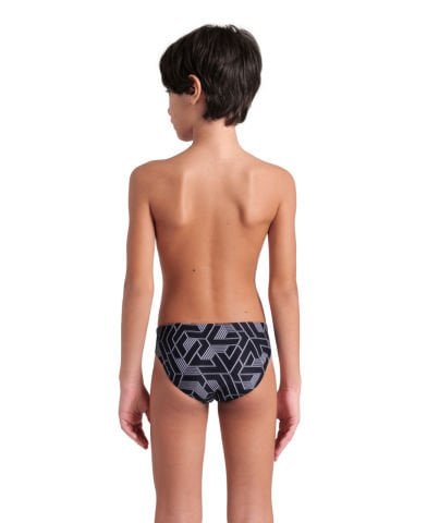 BOYS ARENA ESCAPE SWIM BRIEFS/BLACK-TEAM BLACK ERKEK ÇOCUK MAYOSU