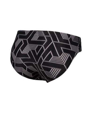 BOYS ARENA ESCAPE SWIM BRIEFS/BLACK-TEAM BLACK ERKEK ÇOCUK MAYOSU