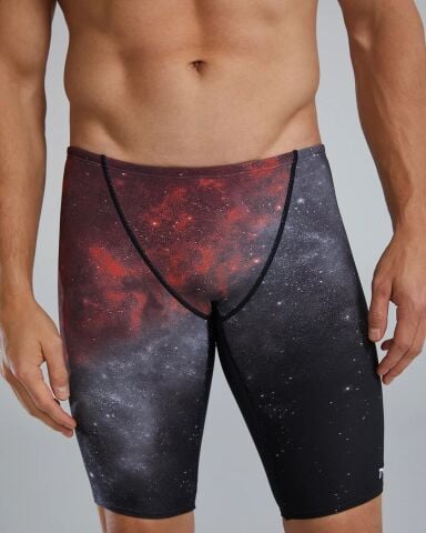 TYR Men's Jammer Swimsuit - Starborne/RED erkek mayosu