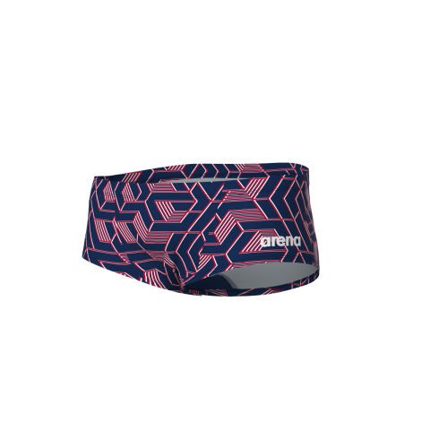 MENS ARENA ESCAPE SWIM LOW WAIST SHORT/TEAM REDWHITEBLUE