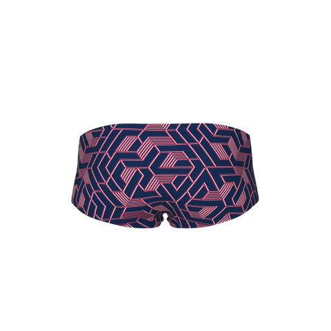 MENS ARENA ESCAPE SWIM LOW WAIST SHORT/TEAM REDWHITEBLUE