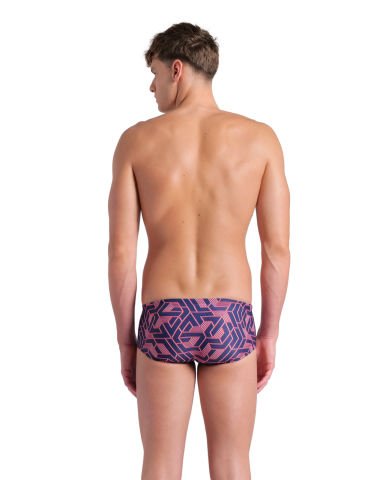 MENS ARENA ESCAPE SWIM LOW WAIST SHORT/TEAM REDWHITEBLUE